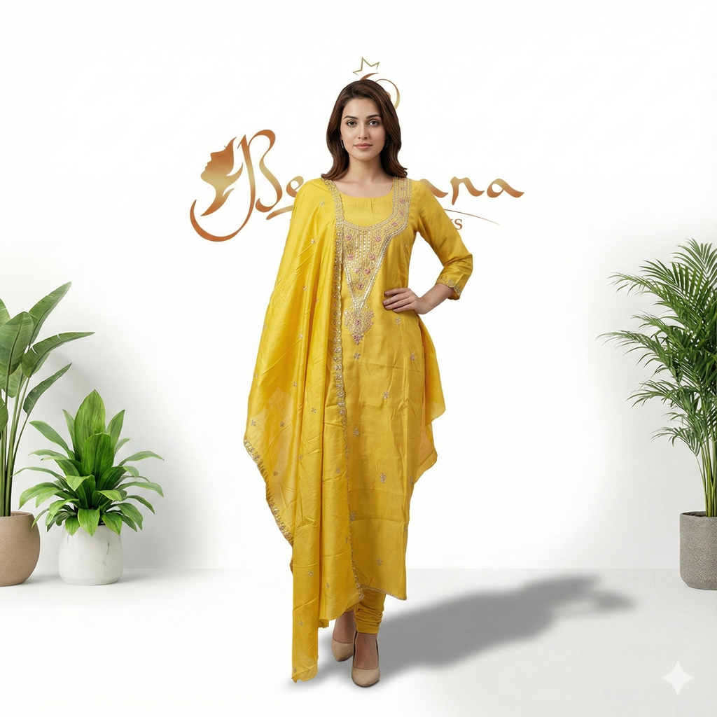 CHANDERI SOFT SILK _BCA1098