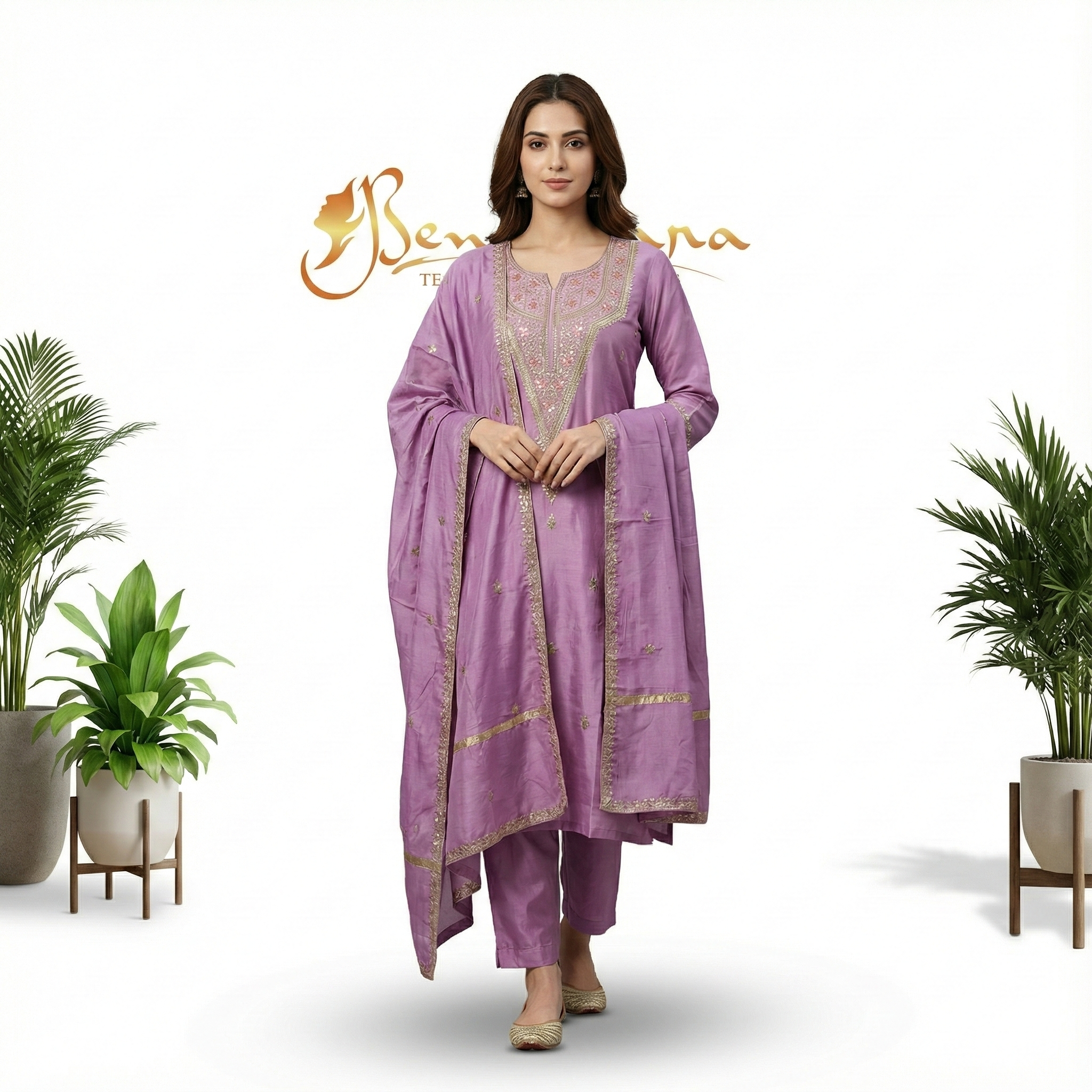 CHANDERI SOFT SILK _BCA1100