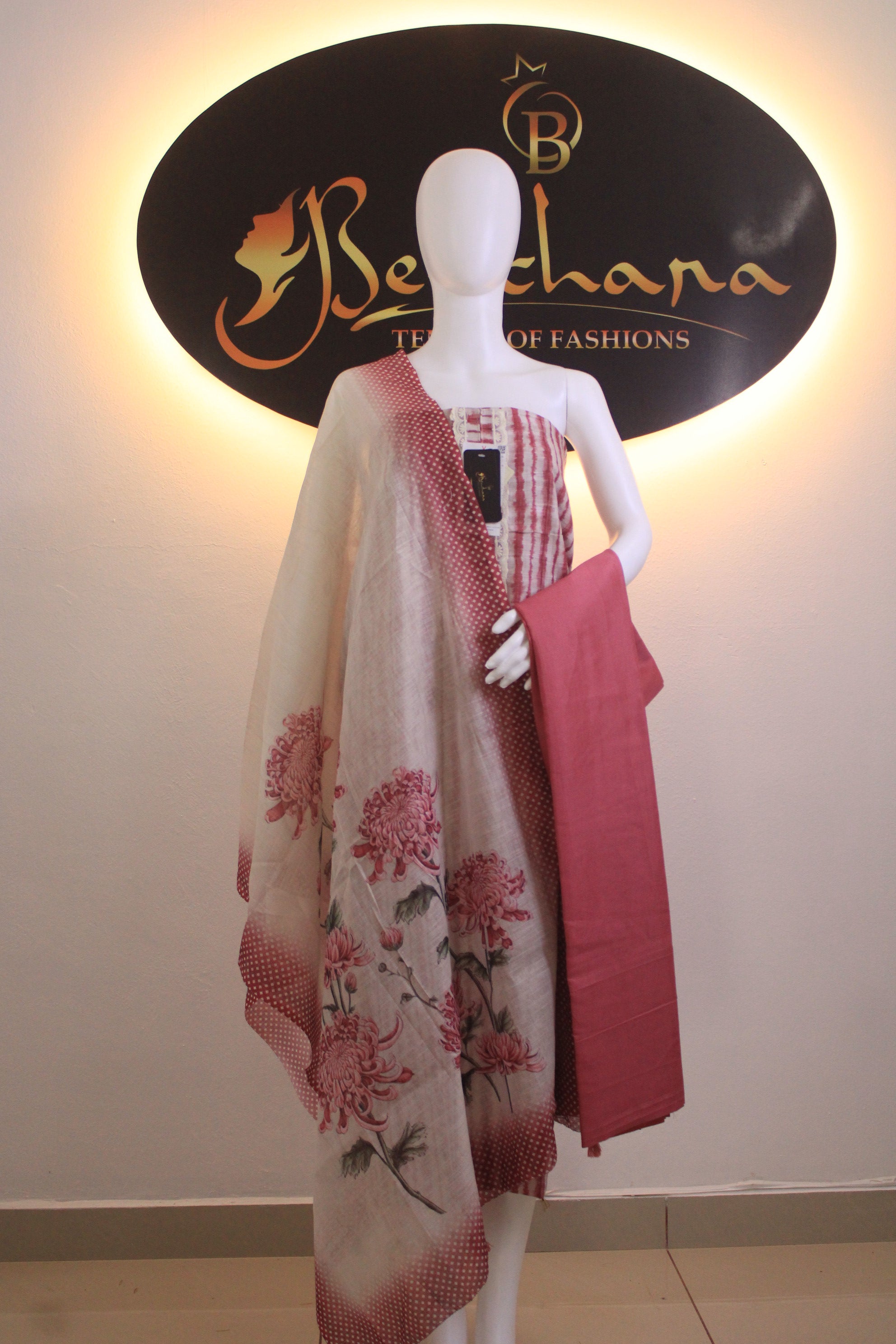 COTTON  SILK CHNADERI-BCA1033