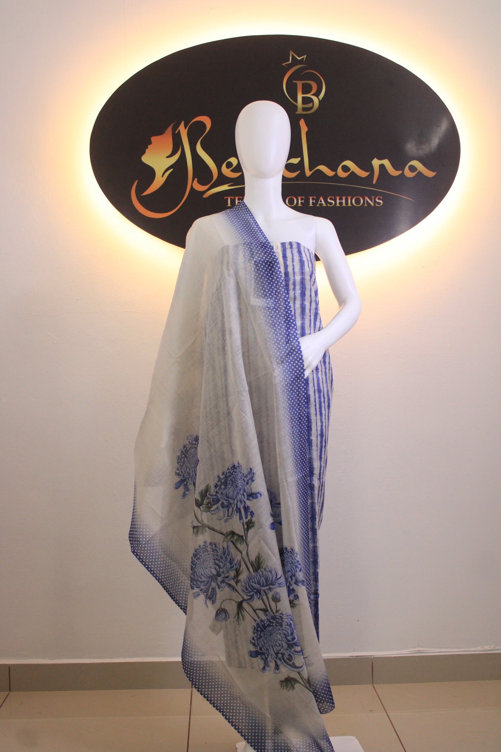 COTTON  SILK CHNADERI-BCA1032