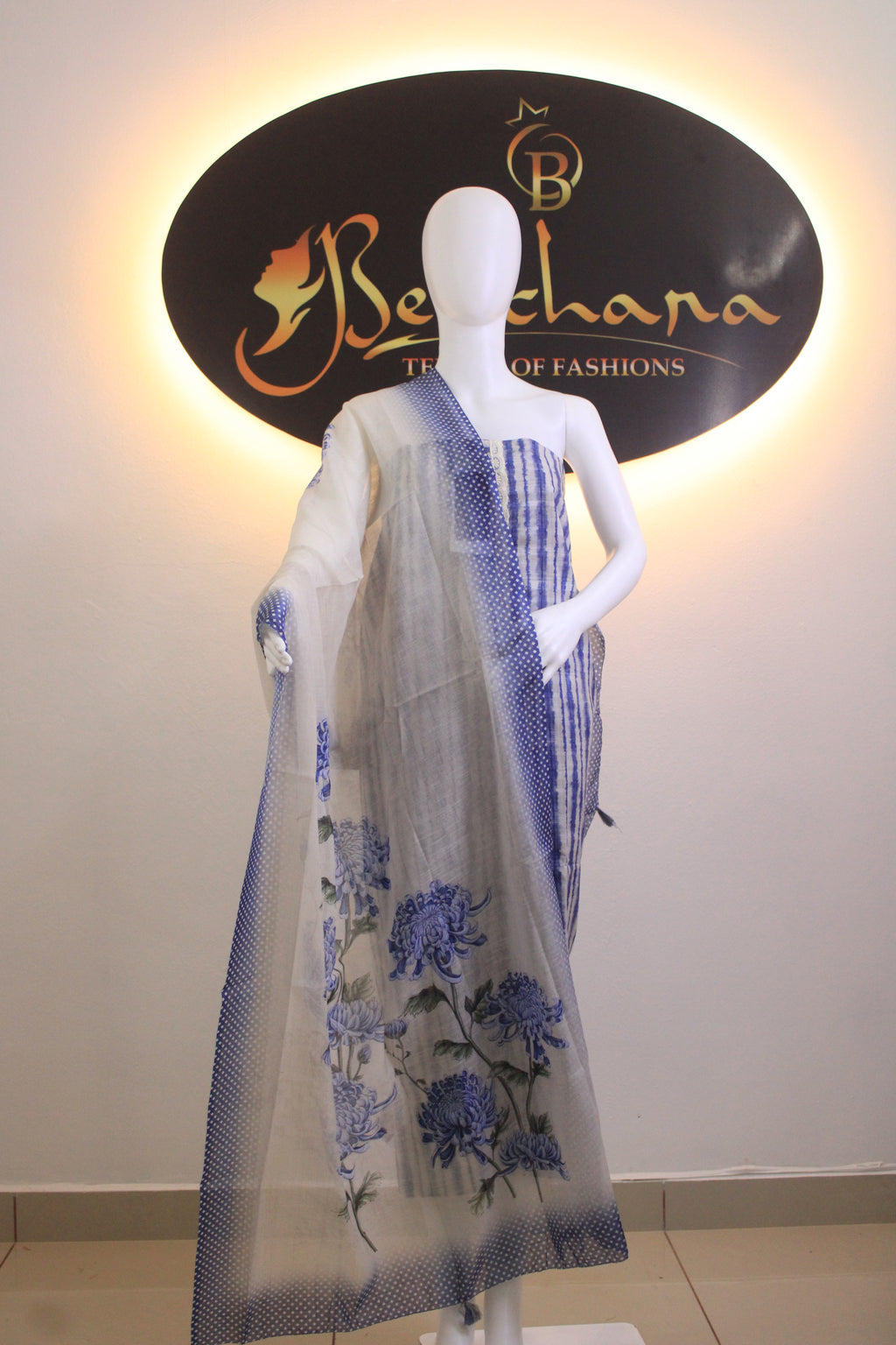 COTTON  SILK CHNADERI-BCA1032