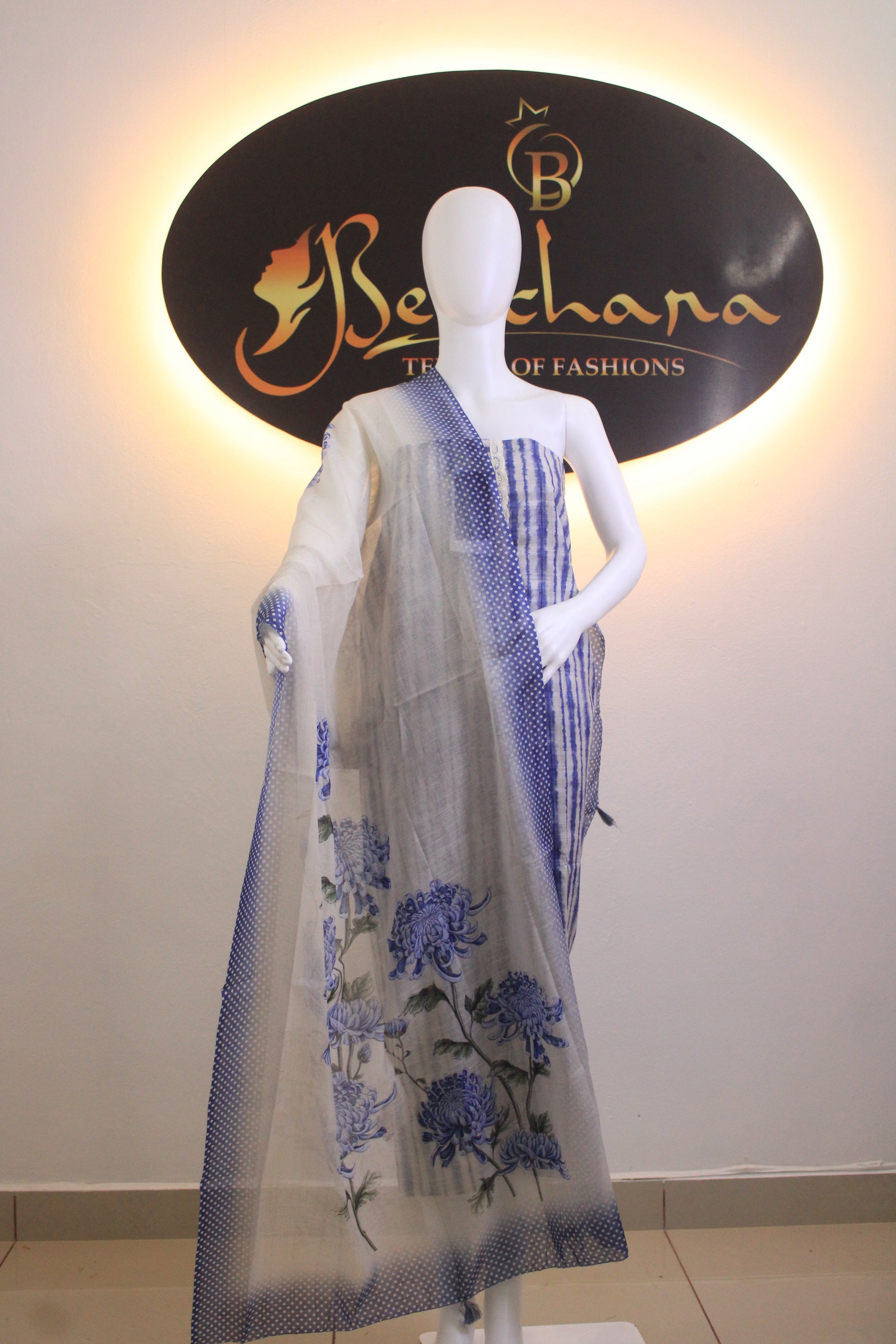 COTTON  SILK CHNADERI-BCA1032