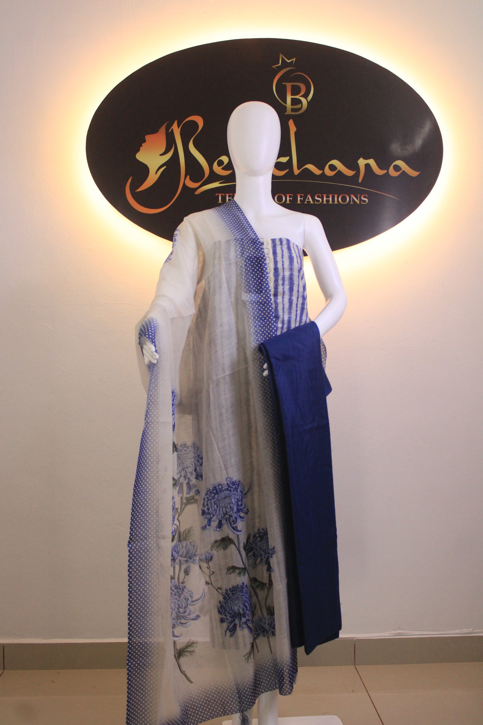 COTTON  SILK CHNADERI-BCA1032