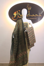 SOFT SILK _AJRAK PRINT -BCA1034