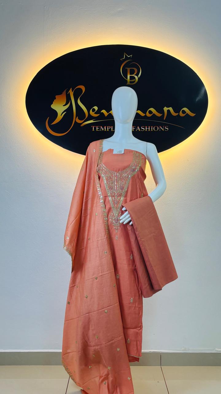 CHANDERI SOFT SILK _BCA1099