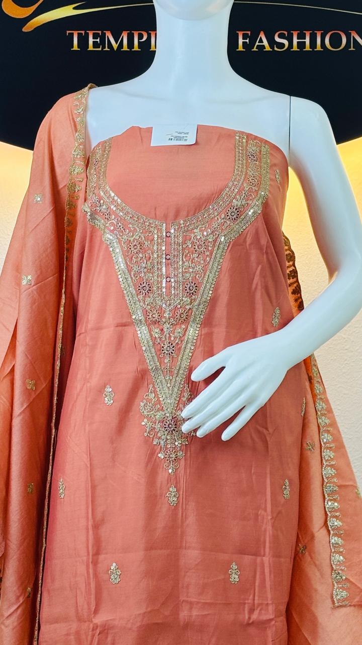 CHANDERI SOFT SILK _BCA1099