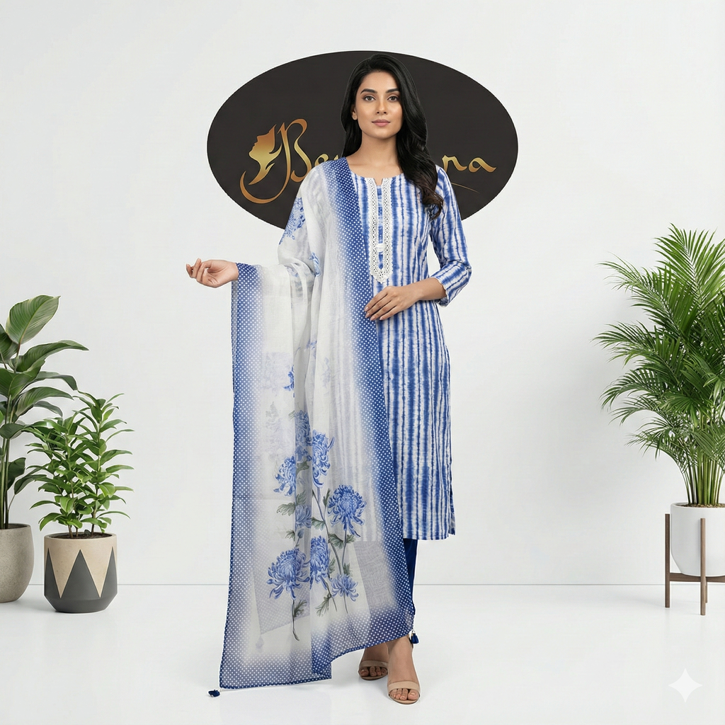 COTTON  SILK CHNADERI-BCA1032