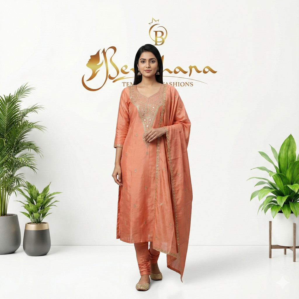 CHANDERI SOFT SILK _BCA1099