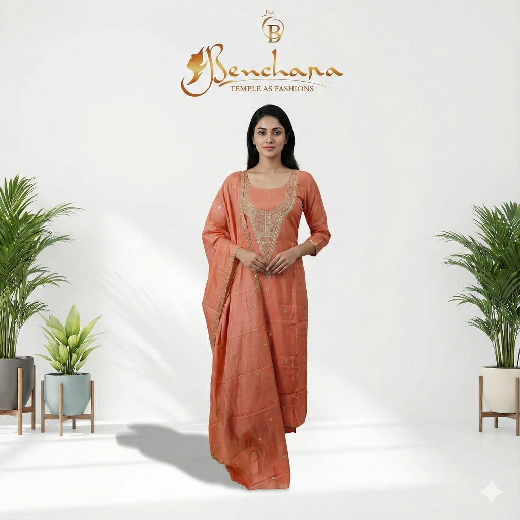 CHANDERI SOFT SILK _BCA1099