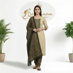 SOFT SILK _AJRAK PRINT -BCA1034